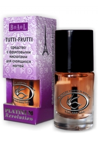 01 Platinum Revolution &quot;Tutti-Frutti&quot; средство с фрукт.кислотами для слоящихся ногтей, BAL