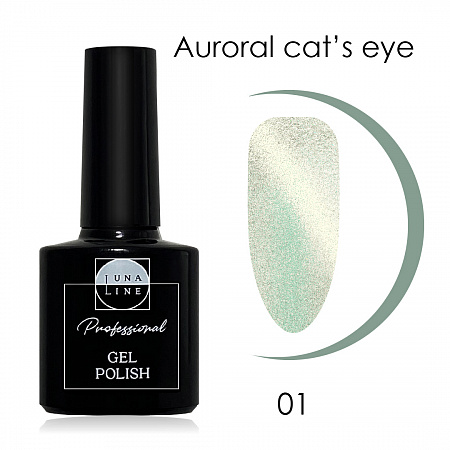Гель-лак LunaLine Auroral Cat's eye