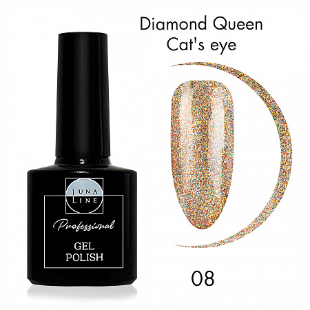 Гель-лак LunaLine Diamond Queen Cat's eye