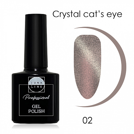 Гель-лак LunaLine Crystal cat's eye