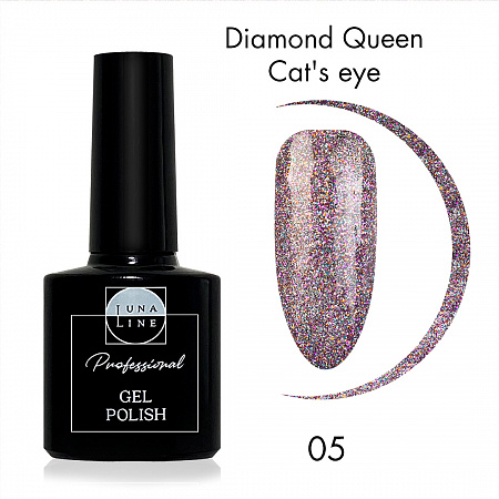 Гель-лак LunaLine Diamond Queen Cat's eye