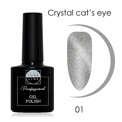 Гель-лак LunaLine Crystal cat&#039;s eye